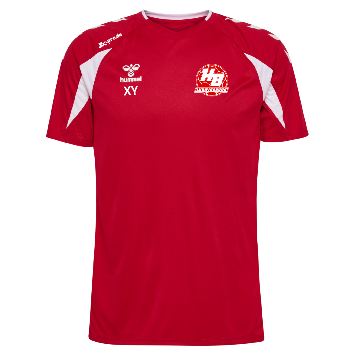 Hummel hmlCORE 2.0 JERSEY S/S inkl.Wappen und Vereinsname (Initialen optional)