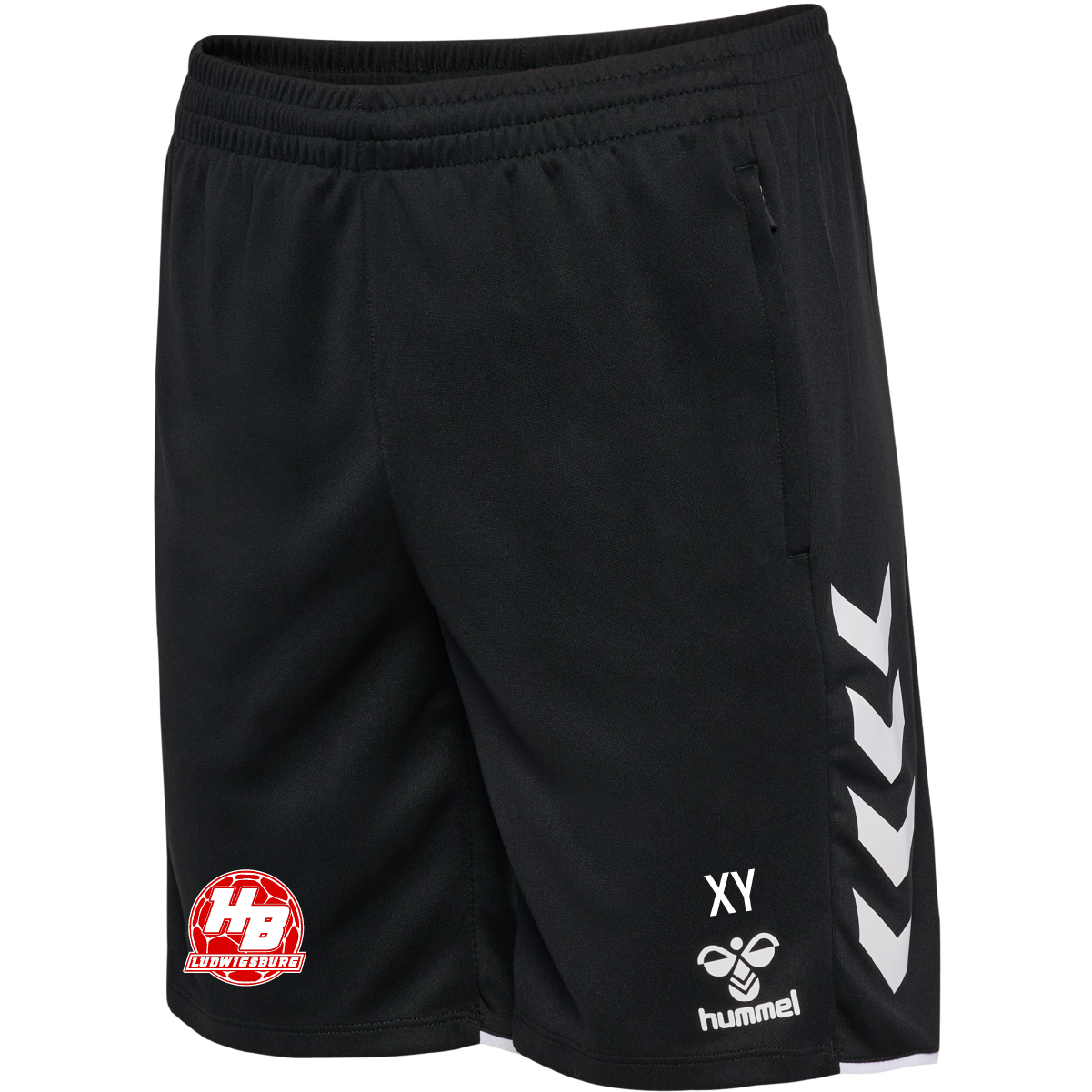 Hummel hmlCORE 2.0 TRAINING SHORTS inkl.Wappen (Initialen optional)