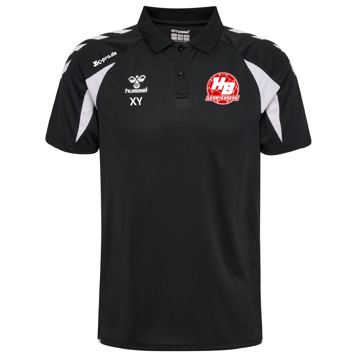 Hummel hmlCORE 2.0 POLO inkl.Wappen und Vereinsname (Initialen optional)