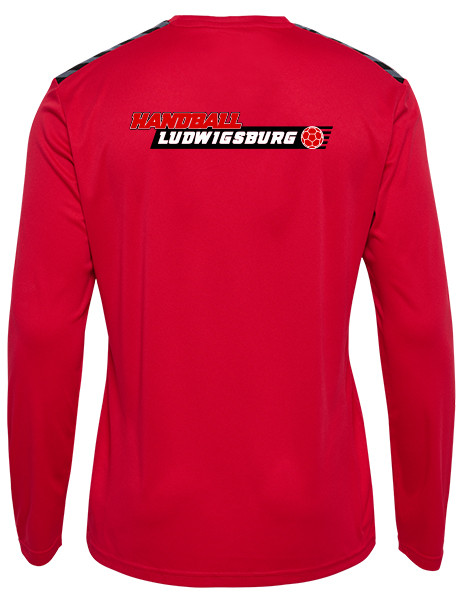 hmlAUTHENTIC PL JERSEY L/S inkl. Wappen (Initialen und Vereinsname optional)
