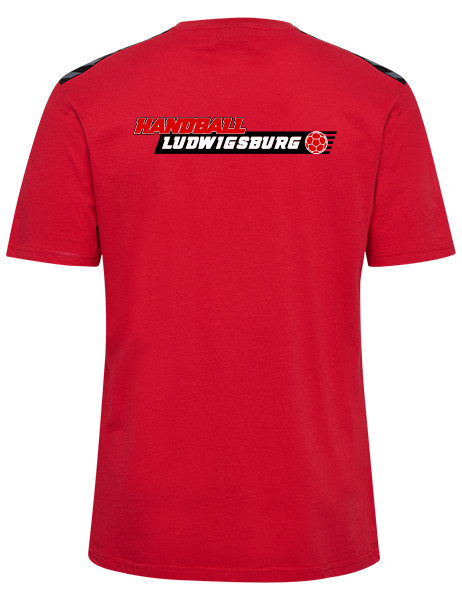 hmlAUTHENTIC CO T-SHIRT S/S inkl. Wappen (Initialen und Vereinsname optional)