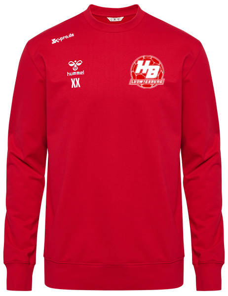 hmlGO 2.0 SWEATSHIRT inkl. Wappen (Initialen und Vereinsname optional)